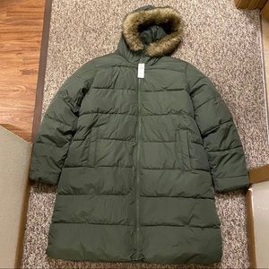 NWT Gap Green Winter Jacket (Long)